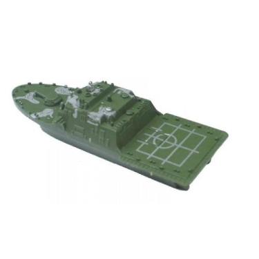 Imagem de Brinquedos de guerra de simulação de modelo de porta-aviões do exércit