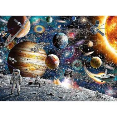 Imagem de Quebra-cabeça Puzzle Space Planets 1000 Pieces - Gloome Store