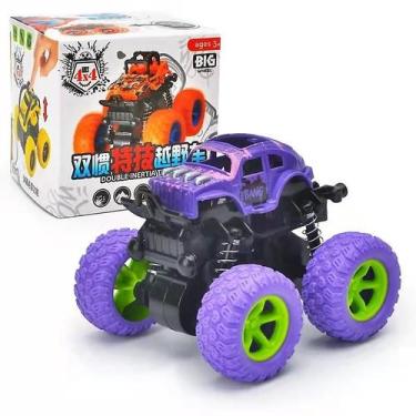 Imagem de Carro de acrobacias Toy Truck Mini 4WD Monster Truck para crianças - G