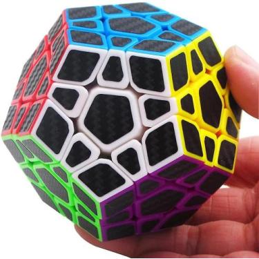 Imagem de Puzzle Cube Magic Pyraminx 3x3 Cube Dodecaedro com adesivo - Gloome St
