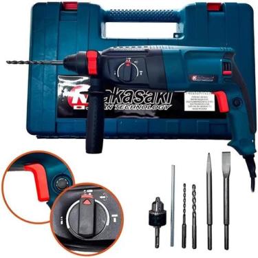 Imagem de Furadeira De Impacto 220V Cabeça De Ferro - NAKASAKI, 220V