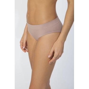 Imagem de Calcinha Cavada Básica Loba Lupo sem Costura - 40300-001, GG, Rosa nud