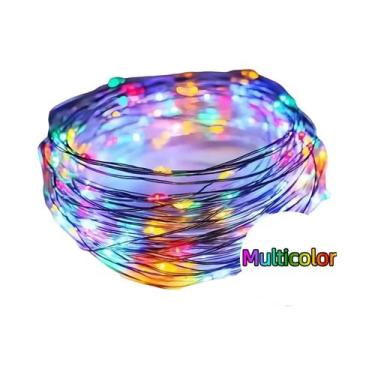 Imagem de Luzes De LED Twinkle Star Em Fita 100M 50M 30M 220V 110V EU US Com 8 M