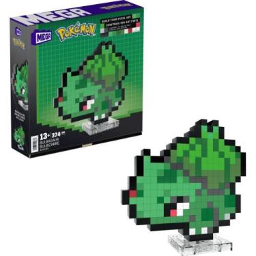 Imagem de Mega Construx Pokémon Bulbasaur Pixel Mattel HTH75