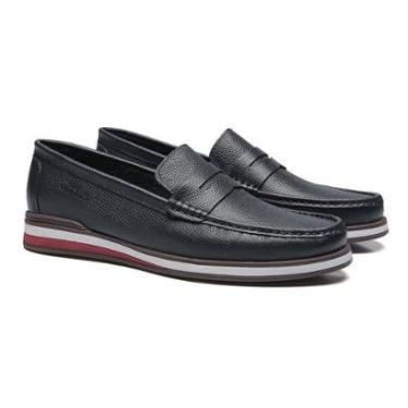 Imagem de Mocassim S/b Masculino Castor Floater Marinho Samello-Masculino