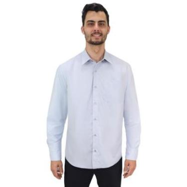 Imagem de Camisa social slim masculina manga longa - Promocional-Masculino