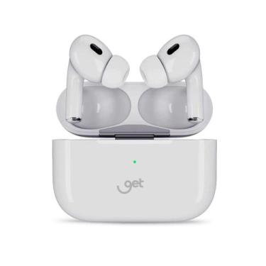 Imagem de Fone de Ouvido TWS Bluetooth Get Buds Lite Branco com Até 5 horas de R