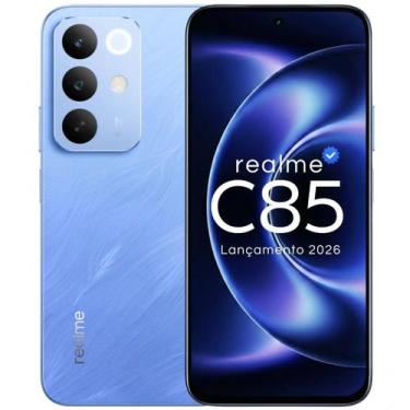 Imagem de Smartphone realme c85 lançamento 2026 nfc 256gb 50mp 16gb ramboost 700