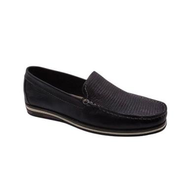 Imagem de Mocassim Masculino Democrata 135201, Preto, 40