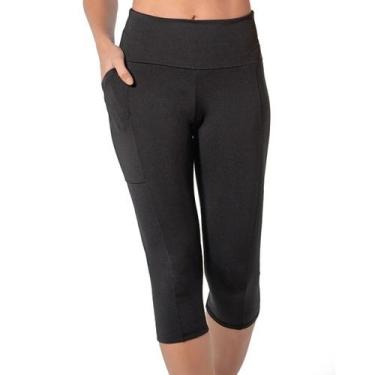 Imagem de Calça Legging Corsario Feminina Demillus Fitness Esportiva Academia Co