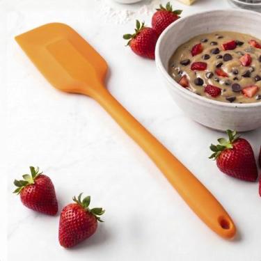 Imagem de Espátula Culinária De Silicone Multiuso Pão Duro Grande 27cm Raspa Sob