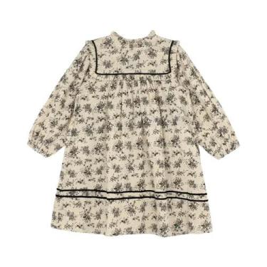 Imagem de Vestido de princesa floral azul do bebê, Kids Birthday Party Clothes, 