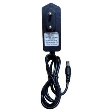 Imagem de Kit 10 Fontes 12v 1a Bivolt Plug P4 P/ Câmera Cftv Fita Led - Kankai