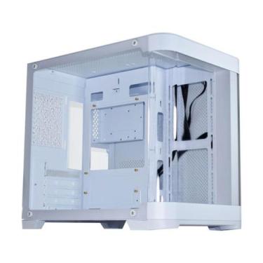 Imagem de Gabinete Gamer Aquário K-Mex Curva Micro CG-W1AG - Vidro Temperado M-A