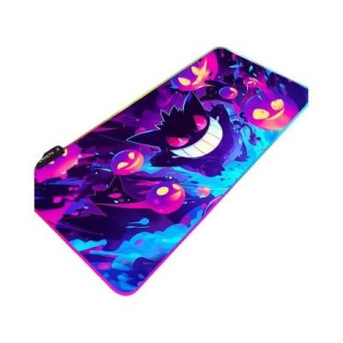 Imagem de Mouse Pad Gamer XXL RGB Com Iluminação LED Pokémon Para Gamers - Potde
