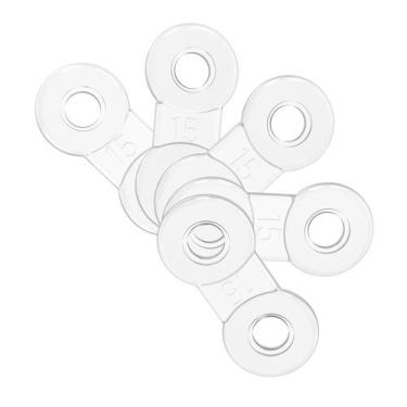 Imagem de Tiras Elásticas Genéricas 50 Unidades 15 mm Transparentes EMA - Marca 