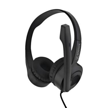 Imagem de Headset Office Fortrek USB Com Microfone Preto - HBS102