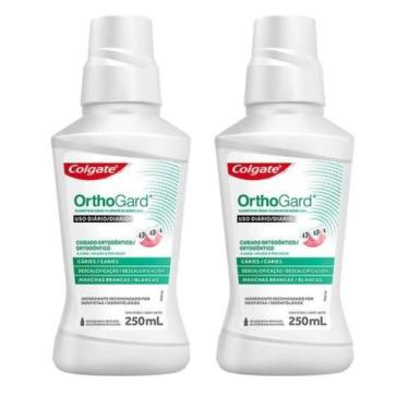 Imagem de Kit Enxaguante Bucal Orthogard 250ml Com 2 Unidades - Colgate