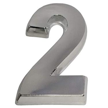 Imagem de Fixtil NUM/42 Número 2 Absem Cromado, Grande