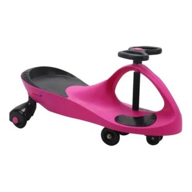 Imagem de Brinquedo para Crianças Carrinho de Rolimã Apoio Pés Antiderrapante Até 60KG Rosa Importway - BW004R