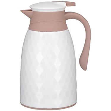 Imagem de Garrafa Termica 1lt. com Ampola Branca Vacuum Always