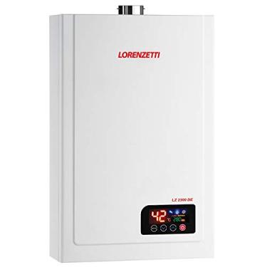 Imagem de Aquecedor de Água a Gás LZ 2300DE GN 23 Litros/Min. Digital Branco Bivolt Lorenzetti