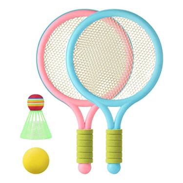 Imagem de UGPLM Raquete de Tênis de Badminton Infantil Durável para Treinamento Iniciante,