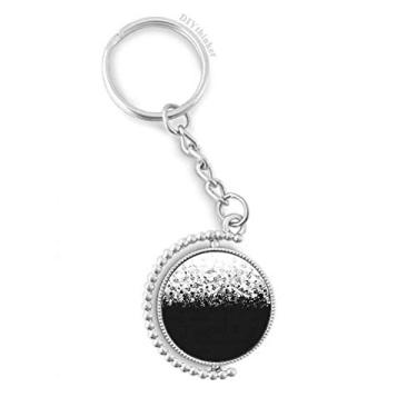 Imagem de Flappg Branco Notas Musicais Preto Anel Giratório Anel Acessórios Disco Clipe Corrente, Multicor