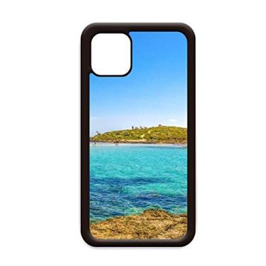 Imagem de Capa para celular Apple Mobile com imagem da natureza da ilha da água do oceano para iPhone 11 Pro Max