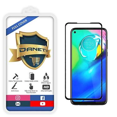 Imagem de Película De Vidro Temperado 3D Full Cover Para Motorola Moto G 5G Plus com Tela de 6.7" Polegadas - Proteção Blindada Top Premium Que Cobre Toda A Tela