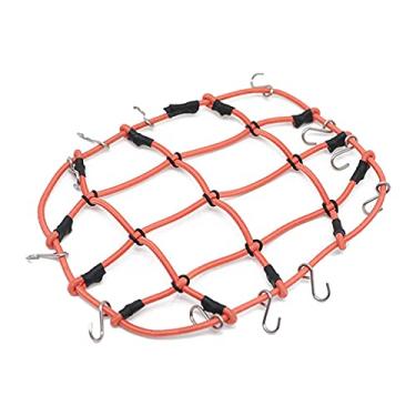 Imagem de Colaxi de transporte de bagagem de balança pesada 1:12 para MN90 MN90K MN99 MN99S MN86K MN86KS MN86 MN86S de carga, vermelho