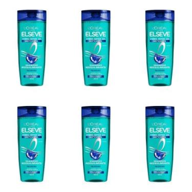 Imagem de Kit C/06 Elseve Hydra Detox Shampoo Anticaspa 400ml