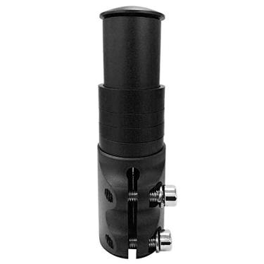 Imagem de Wemay Extensor de haste de garfo para bicicleta em liga de alumínio Extensão de haste de bicicleta para ciclismo Adaptador de haste de guiador para bicicleta Extensor de pescoço para bicicleta