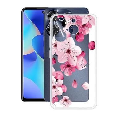 Imagem de ZXLZKQ Capa de telefone para Tecno Spark 10 Pro (6,8 polegadas), capa de silicone macio TPU transparente [ultrafina X antiamarela] Capa protetora antiqueda à prova de choque para Tecno Spark 10 Pro -
