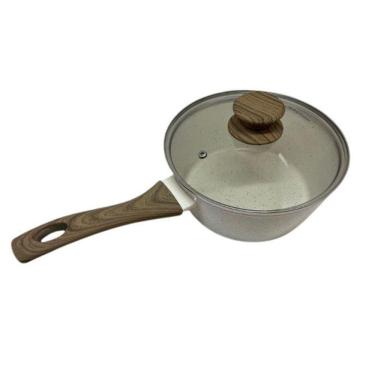 Imagem de Panela De Cerâmica Antiaderente Marmol De Indução 20 Cm