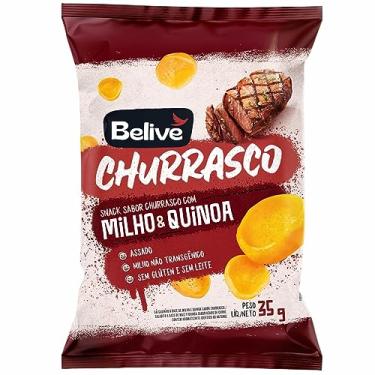 Imagem de Salgadinho de Milho sabor Churrasco Sem Glúten Sem Leite Belive 35g