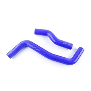 Imagem de JOIUYOLJ Kit de mangueira de radiador de silicone de 3 camadas compatível com Toyota Corolla Levin AE111 AE101G 4A-GE 20V... (azul)