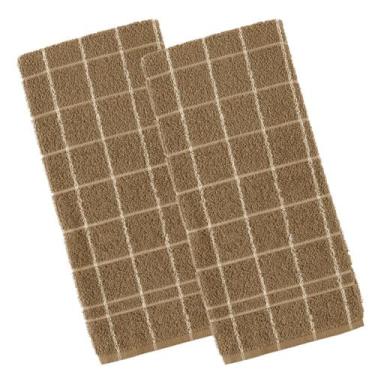 Imagem de Kit 2 panos de prato teka chef premium atoalhado 100% algodão 45x70 cm