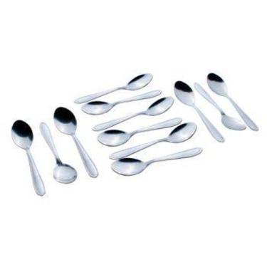 Imagem de Colher De Sobremesa América Com 12 Peças Cozinha Mesa Jantar ResBuffet