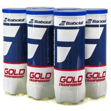 Imagem de Bola de Tênis Babolat Gold Championship  Pack com 6 tubos