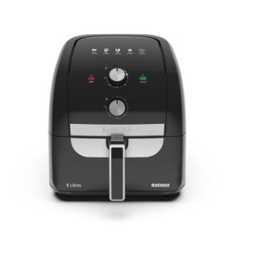 Imagem de Fritadeira Air Fryer Itatiaia 8 Litros Preta AFITA1003  127 Volts, Pre