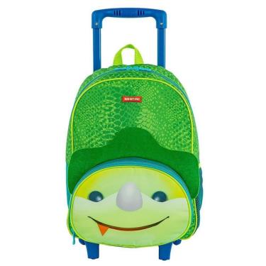Imagem de Mochila de Rodinhas Média Sestini Kids X Dino 3 Colorido-Masculino