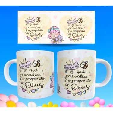 Imagem de Caneca gospel frases religiosas versículos bíblicos motivacionais 74 -