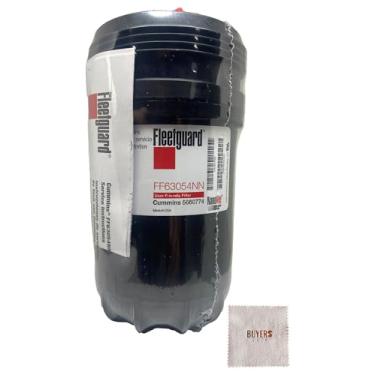 Imagem de BUYER$ LAIR O Filtro de Combustível Fleetguard Original Ff63054Nn Substitui O Ff63009 (O Kit Inclui 1 Filtro e 1 Pano de Limpeza de Microfibra)