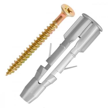 Imagem de Bucha Fixacao Para Tijolo Baiano Sforplast Com Parafuso Chata Philips 