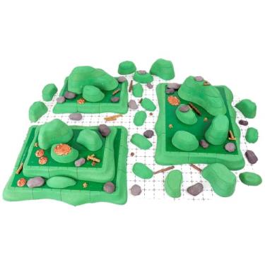 Imagem de Modular Dungeon System: Tabletop & RPG Terrain Game Set for Dungeons & Dragons, Pathfinder, Castles & Crusades, 13th Age, Runequest, Asunder, Zombicide, and More! - Rogue Set (225+ Pieces 505 sqin)