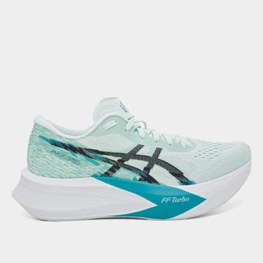 Imagem de Tênis Asics Magic Speed 4 Feminino, Verde água, Preto, 36