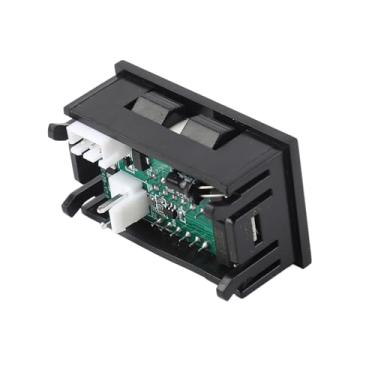 Imagem de Voltímetro Digital Amperímetro, 4 Dígitos LED Display Tensão Atual Medidor Tester, DC 0 ‑ 200V 10A Com ABS Premium Material para Fontes de Alimentação DC