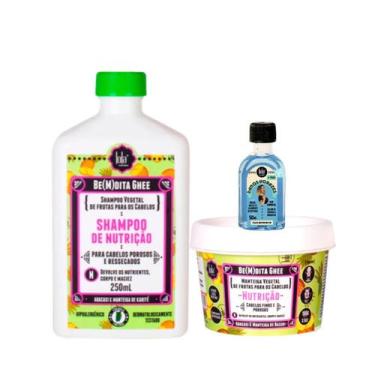 Imagem de Kit Lola Bemdita Ghee Nutrição Sh 250ml + Masc 100ml + Danos Vorazes Ó