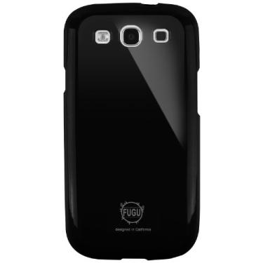 Imagem de Capa FUGU Goospery Slim Fit TPU perolado flexível à prova de choque resistente a arranhões para Samsung Galaxy S3 - Preta